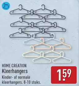 ALDI Home Creation Kleerhangers aanbieding