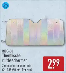 ALDI Ride+Go Thermische ruitbeschermer aanbieding