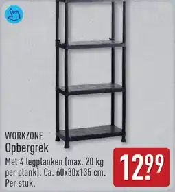 ALDI Workzone Opbergrek aanbieding