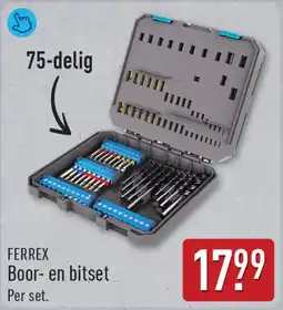 ALDI Ferrex Boor en bitset aanbieding