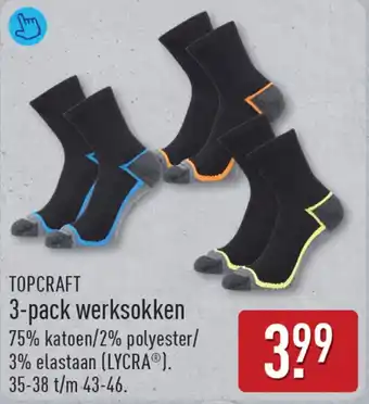 Topcraft 3-pack werksokken