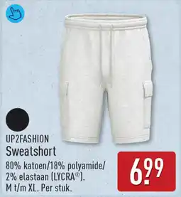 ALDI Up2fashion Sweatshort aanbieding