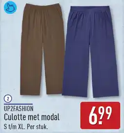 ALDI Up2fashion Culotte met modal aanbieding