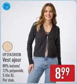 ALDI Up2fashion Vest ajour aanbieding
