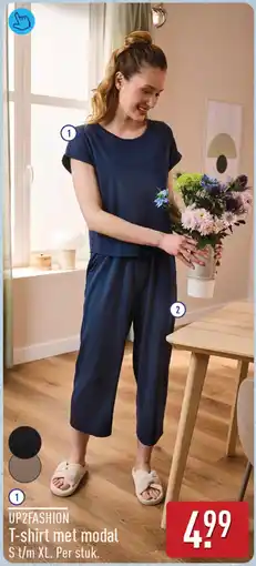 ALDI Up2fashion T-shirt met modal aanbieding