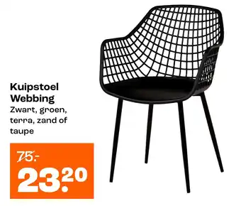 Kuipstoel Webbing