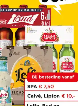 Jumbo Leffe, Bud en Stella aanbieding