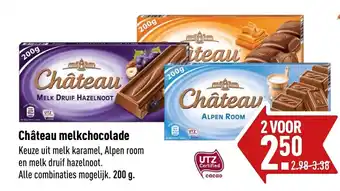 ALDI Chateau melkchocolade 200g aanbieding