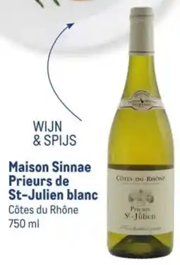 Makro Maison Sinnae Prieurs de St-Julien blanc aanbieding