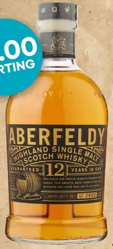 Mitra Aberfeldy 12 Yrs Malt aanbieding