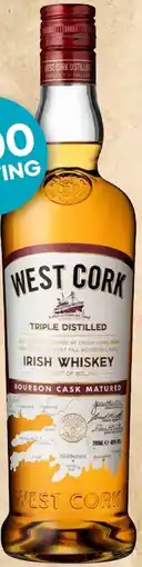 Mitra West Cork Bourbon Cask Matured aanbieding