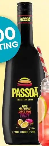 Mitra Passoã Passion Fruit | 70 CL aanbieding
