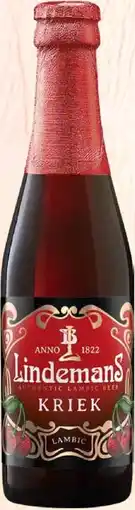 Mitra Lindemans Kriek | 25 CL aanbieding