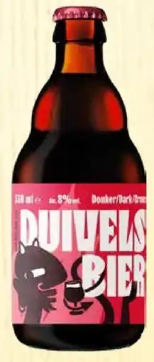 Mitra Duivelsbier Donker aanbieding