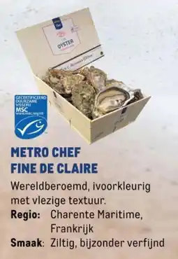 Makro Metro Chef Fine de Claire aanbieding