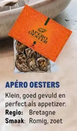 Makro Apéro Oesters aanbieding