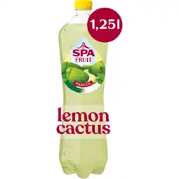 Jumbo Spa FRUIT Bruisende Fruitige Frisdrank Lemon Cactus 1,25 L aanbieding