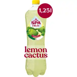 Jumbo Spa FRUIT Bruisende Fruitige Frisdrank Lemon Cactus 1,25 L aanbieding