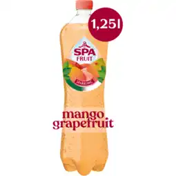 Jumbo Spa FRUIT Bruisende Fruitige Frisdrank Mango Grapefruit 1,25L aanbieding