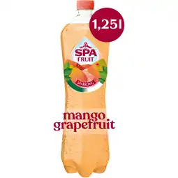 Jumbo Spa FRUIT Bruisende Fruitige Frisdrank Mango Grapefruit 1,25L aanbieding