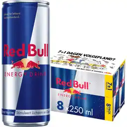 Jumbo Red Bull Energy Regular 7+1 250ML aanbieding