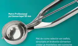 Makro Metro Professional portioneerlepel aanbieding
