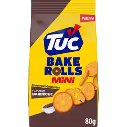 Jumbo TUC Bake Rolls Mini Barbecue 80g aanbieding
