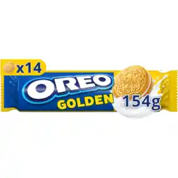 Jumbo Oreo Golden Koekjes (14x 11g) 154g aanbieding