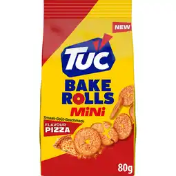 Jumbo TUC Bake Rolls Mini Pizza 80g aanbieding
