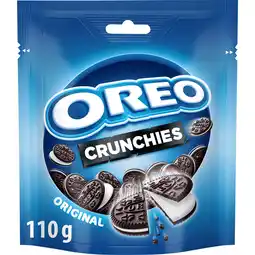 Jumbo Oreo Crunchies Koekjes Original 110g aanbieding