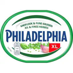 Jumbo Philadelphia Zacht-frisse Zuivelspread Knoflook & Fijne Kruiden, kuipje 300 g aanbieding