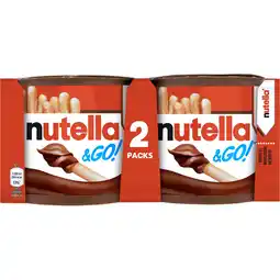 Jumbo Nutella & Go! 2 Packs aanbieding