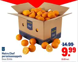 Makro Metro Chef perssinaasappels aanbieding