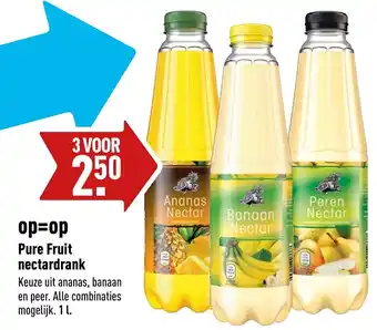 ALDI Pure fruit nectardrank 1L aanbieding