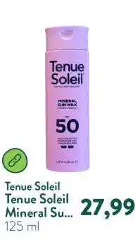 Holland & Barrett Tenue Soleil Mineral Sun Milk SPF50 aanbieding