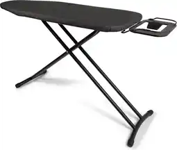 Bol.com Sannaila - Strijkplank - met Stoomunithouder - 120 x 40 cm - Design Black aanbieding