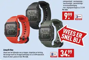 ALDI Amazfit neo aanbieding