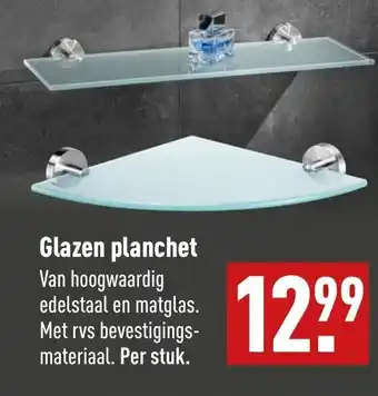 ALDI Glazen planchet aanbieding