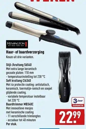 ALDI Haar- of baardverzorging aanbieding