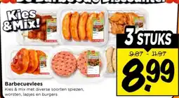 Vomar Voordeelmarkt Barbecuevlees aanbieding