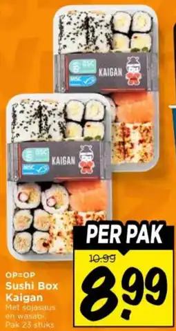 Vomar Voordeelmarkt Sushi Box Kaigan aanbieding