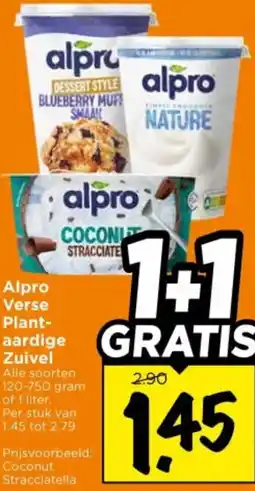 Vomar Voordeelmarkt Alpro Verse Plantaardige Zuivel aanbieding