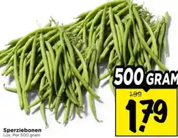 Vomar Voordeelmarkt Sperziebonen aanbieding
