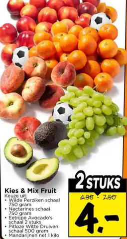 Vomar Voordeelmarkt Kies & Mix Fruit aanbieding