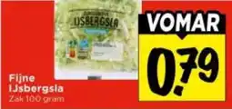 Vomar Voordeelmarkt Fijne IJsbergsla aanbieding