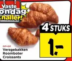 Vomar Voordeelmarkt Versgebakken Roomboter Croissants aanbieding
