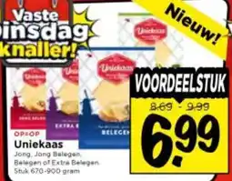 Vomar Voordeelmarkt Uniekaas aanbieding