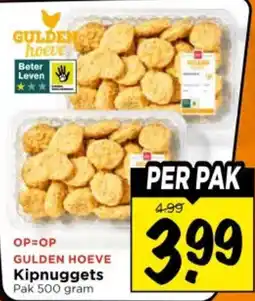 Vomar Voordeelmarkt Gulden Hoeve Kipnuggets aanbieding