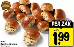 Vomar Voordeelmarkt Mini Rozijnenbollen aanbieding