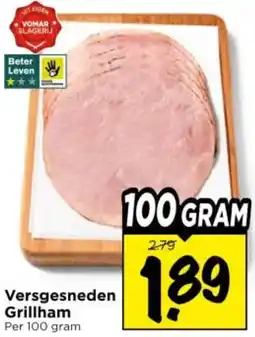 Vomar Voordeelmarkt Versgesneden Grillham aanbieding